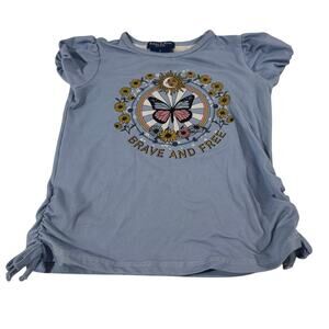 Emma & Elsa Denim Toddler Girl 4T T-Shirt